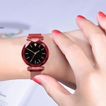 Ladies Watch Starry Sky Wrist Watch Women Bracelet Watches Magnetic Stainless