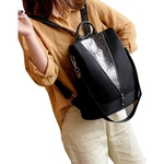 Lady pano Mochila Casual Oxford Tecido Bolsa de Grande Capacidade All-match pano de saco de viagem Mochila