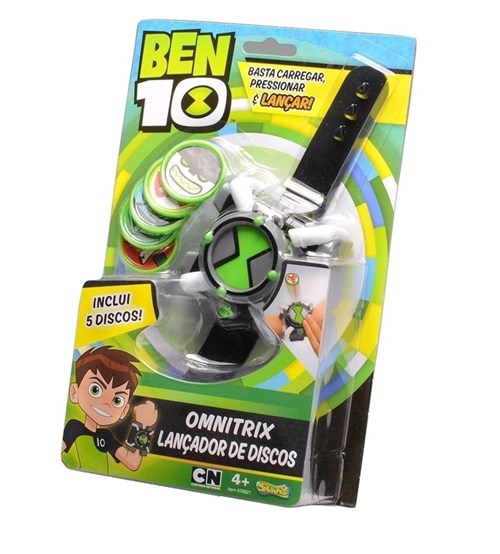 Lançador de Discos Ben 10 Omnitrix Sunny 1759