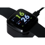 Lançamento Relógio Inteligente Smartwatch WakaWatch WK01 USB Pressão Arterial Monitoramento Saúde Fit