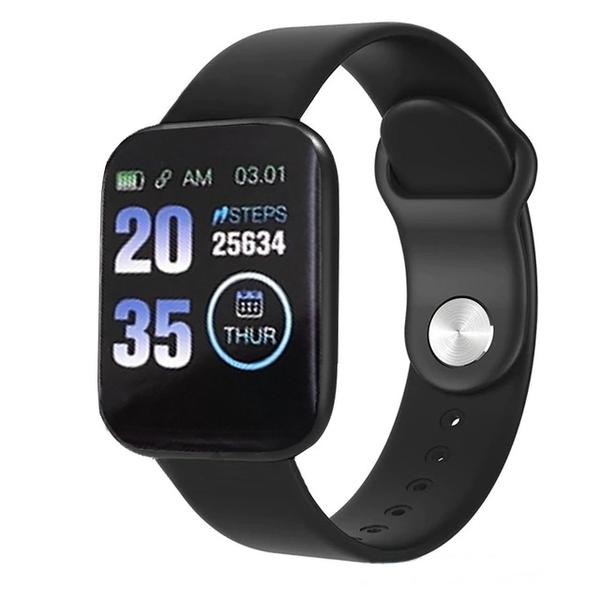 Lançamento - Relógio Smartband LH719 Smartwatch Android e IOS, Bluetooth e Notificações - Preto - Lh Smart