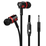 Langsdom JM26 Fone de ouvido 3.5mm fio fone de ouvido de redução de ruído no ouvido intra-auriculares Fone de ouvido com microfone para o telefone móvel