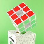 Lanlan Vazio Enigma 3x3x3 Velocidade White Cube