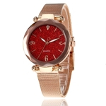 Aço inoxidável mulheres moda quartzo relógio de pulso Strap Buckle e Watchcase Assista