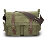 Canvas portátil Homens Outdoor Carrying armazenamento Camera Case Bag