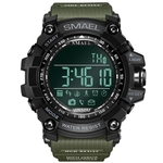 LAR Smartwatch Smael Multifuncional inteligente Moda impermeável Sports relógio eletrônico para as Mulheres Homens Amantes