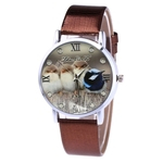 Leather Strap coreano Lady Student Casal Zhou Lianfa rel¨®gio de quartzo do rel¨®gio dos homens F3