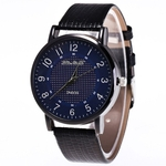 Leather Strap coreano Lady Student Casal Zhou Lianfa rel¨®gio de quartzo do rel¨®gio dos homens F3