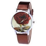 Leather Strap coreano Lady Student Casal Zhou Lianfa rel¨®gio de quartzo do rel¨®gio dos homens F3