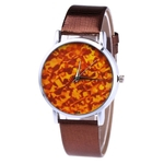 Leather Strap coreano Lady Student Casal Zhou Lianfa rel¨®gio de quartzo do rel¨®gio dos homens F3