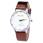 Leather Strap coreano Lady Student Casal Zhou Lianfa rel¨®gio de quartzo do rel¨®gio dos homens F3