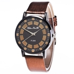 Leather Strap coreano Lady Student Casal Zhou Lianfa rel¨®gio de quartzo do rel¨®gio dos homens F3