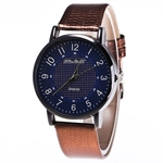 Leather Strap coreano Lady Student Casal Zhou Lianfa rel¨®gio de quartzo do rel¨®gio dos homens F3