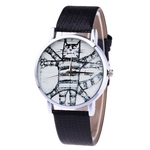 Leather Strap coreano Lady Student Casal Zhou Lianfa rel¨®gio de quartzo do rel¨®gio dos homens F3