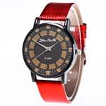 Leather Strap coreano Lady Student Casal Zhou Lianfa rel¨®gio de quartzo do rel¨®gio dos homens F3