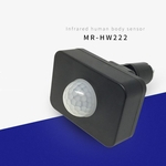 HUN LED de segurança exterior PIR corpo humano Motion Sensor Detector 85-265V MR-HW222