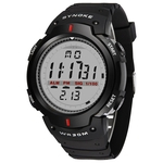 LED Digital Rel¨®gio de pulso SYNOKE 61576 Sports Watch Alarm Homens Waterproof LED Digital rel¨®gio de pulso