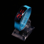 LED relógio eletrônico esporte relógio casal relógio de silicone relógio LED pulseira de relógio inteligente