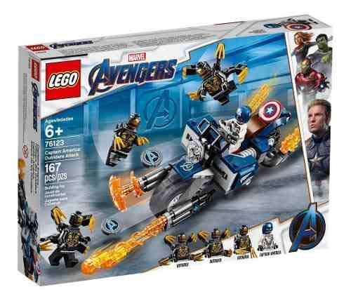Lego Avengers - Disney - Marvel - Ultimato - Capitão América