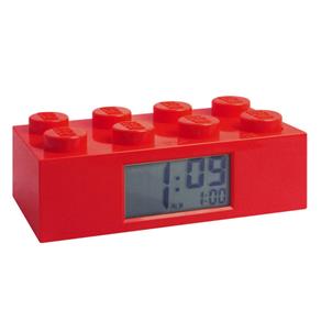LEGO Relógio Despertador Brick - Vermelho - 40049
