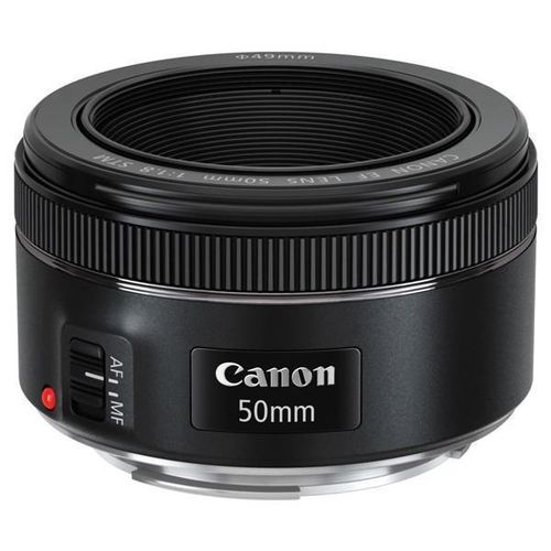 Lente Canon Ef 50mm Fibra 1 8 Stm