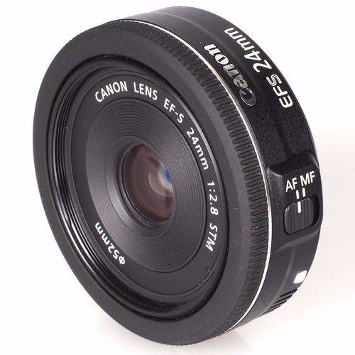 Lente Canon EF-S 24mm F/2.8 STM Grande Angular