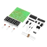 LEORY 1 PC Relógio DIY Kit 3-5 V Multi Função Relógio Digital de Quatro Bits MCU Clock Kit