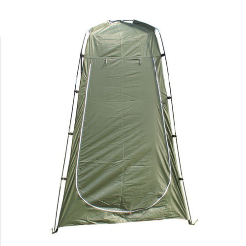 Leve e portátil Camping Duche Tent toldo de lona Folding Outdoor Toilet espaço para a privacidade que mostra a roupa em mudança