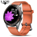 LIGE Novas Sports Watch Mulheres Waterproof aptidão Rastreador Cardíaca Pressão Arterial pedômetro ios Android Saúde relógio inteligente Homens