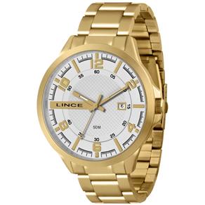 Lince Orient Masculino Dourado Esporte WR 50 Metros Mrg4271s