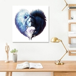 Lion 6601 Art Pra?a Pintura DIY artesanal de diamantes Pintura Cross Stitch parede