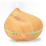 Litake 300ml de vapor frio umidificador de ar ultra-Aroma óleo essencial difusor Wood-Grain 7 Cor Mudar Luz para Office Home Quarto Sala de Estudo Yoga Spa