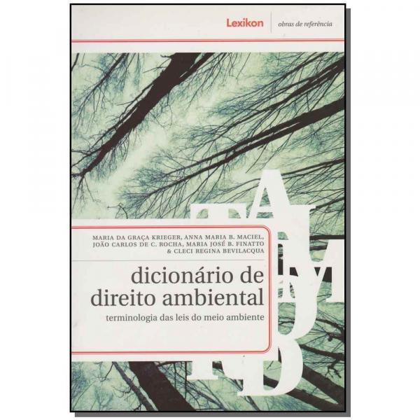 Livro - Dicionario de Direito Ambiental - Lexikon