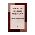 Livro - Dicionário de Direito Tributário - 3ª Edição