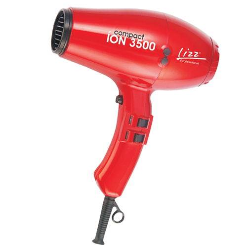 Lizz Secador de Cabelos Compact Íon 3500 Vermelho 1900 Watts 127V