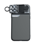 5 em 1 Phone Case Lens Kit 20X Super Macro Lens CPL Fisheye Lente para iPhone 11 Pro Max