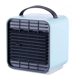 Amyove Lovely gift Mini carregamento lons negativos purificação do ar umidificação Fan cooler para Home Office Desk USB