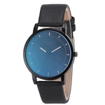 LOS Moda Casual Assista Homens Mulheres Simples Escala Leather Strap Quartz Relógio de pulso Lostubaky