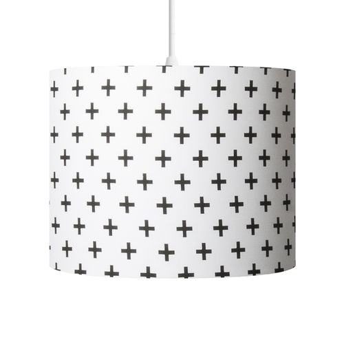 Lustre Cross Preto e Branco