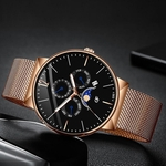 Luxury Watches Quartz Watch Stainless Steel Casual Bracele Watch