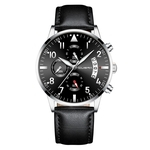 Luxury Men Military Sports Watch Analog Sport Leather Quartz Mens Watches