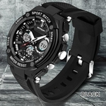 Luxury Mens LED Digital Sports Watch Waterproof Rubber Date Alarm Wrist Watch