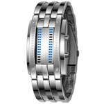 Luxury Men's Stainless Steel Date Digital LED Bracelet Sport Watches SL