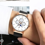 Luxury Watches Quartz Watch Stainless Steel Casual Bracele Watch