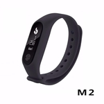 M2 Bluetooth relógio inteligente Esporte Cuidados Saudável pressão arterial Pulseira oxigênio Oxímetro para iOS Android