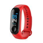 M3 inteligente Pulseira de Fitness Rastreador Step Counter inteligente Lembrete Sports Pulseira