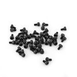 M3 Preto Hex Soquete Cap Head Screw Parafuso Set (M3 * 5 mm, totalmente rosqueada, 50pcs)