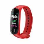 M3 Smart no ecrã a cores de pulseira pulseira de freqüência cardíaca de Exercício