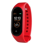 M4 Em Tempo Real Fitness Tracker Monitor Da Taxa De Coração Pulseira Inteligente