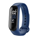 M4 inteligente banda esporte pulseira de Fitness Rastreador Assista Freqüência Cardíaca Pressão Arterial Smartband Health Monitor Pulseira PK M4 banda 4